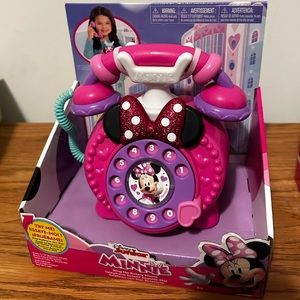 Pink Minnie rotary phone